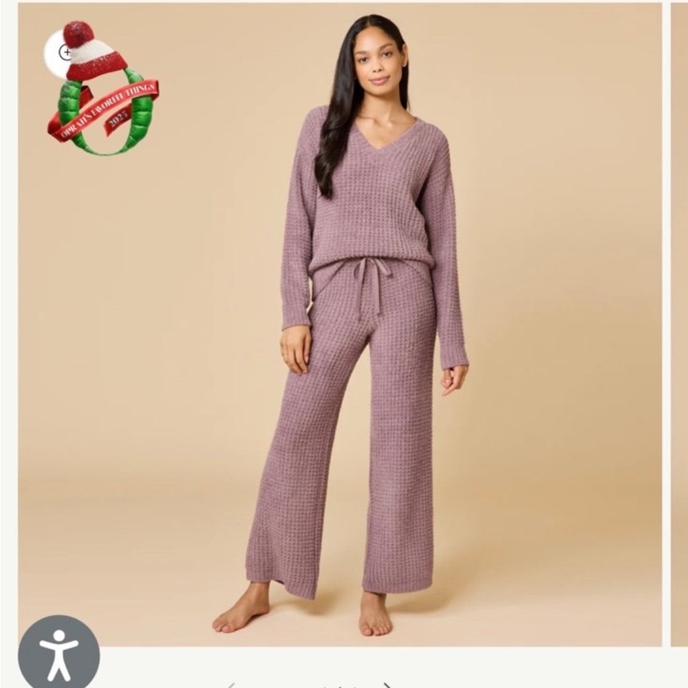 SOFTIES Waffle Marshmellow Luxe Lounge Set sz XL